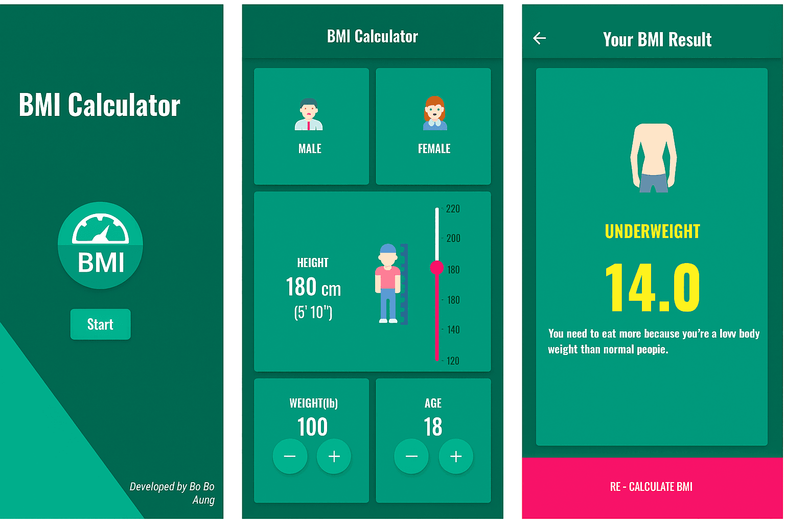 BMI Calculator