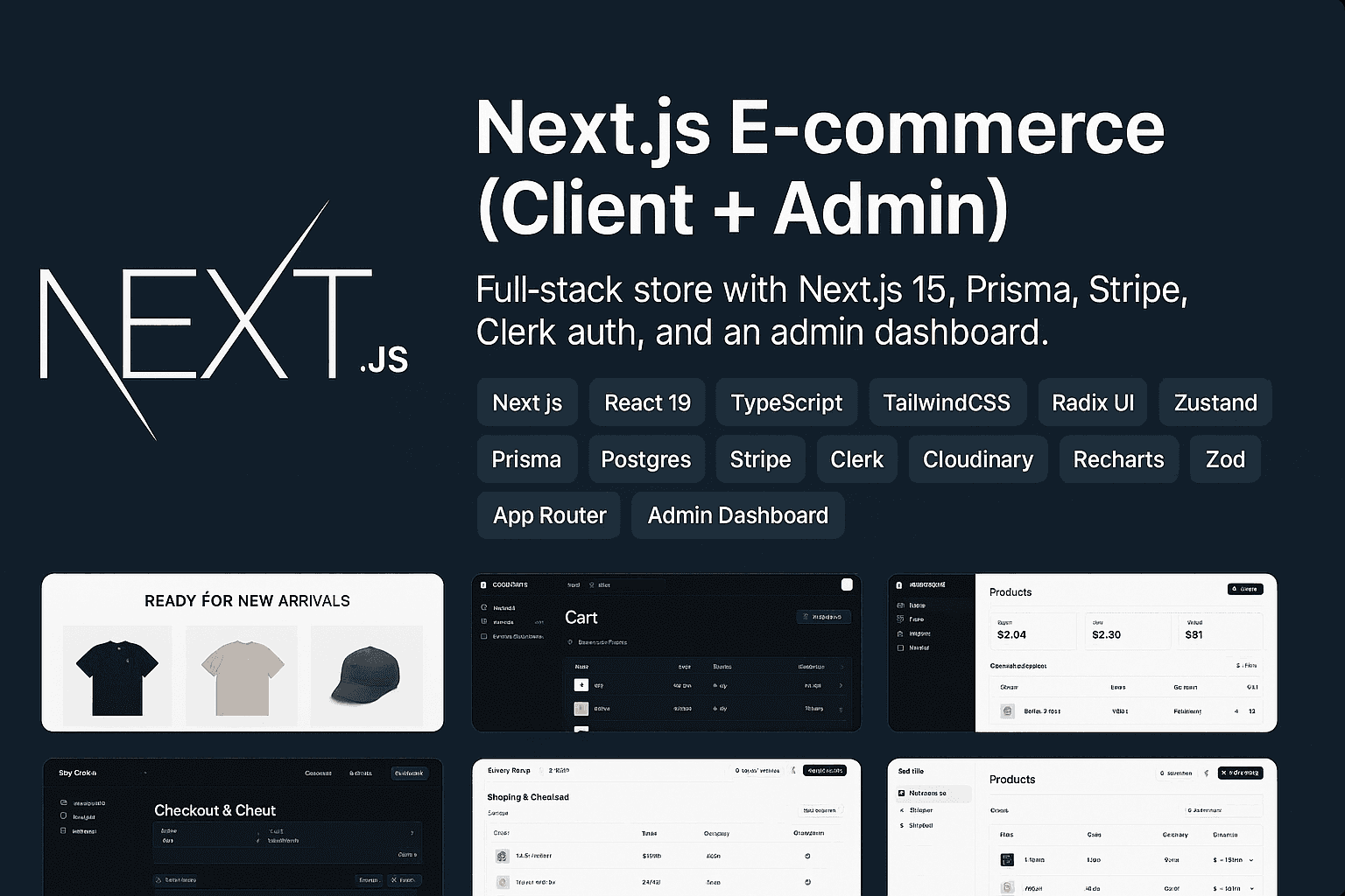 Next.js E-commerce Platform